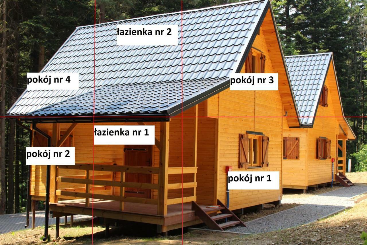 Lesna Willa Pttk W Komanczy Komańcza Buitenkant foto